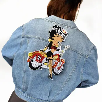 lady motorcycle Iron On Patch Embroidered Applique Sewing Label punk biker Patches Clothes Stickers Apparel Accessories Badge
lady motorcycle Iron On Patch Embroidered Applique Sewing Label punk biker Patches Clothes Stickers Apparel Accessories Badge