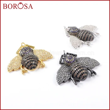 BOROSA 5PCS CZ Insects Beetles Pendant Multicolor Small Bugs Pets Beads Charms Pendants for Earrings DIY Jewelry WX839
BOROSA 5PCS CZ Insects Beetles Pendant Multicolor Small Bugs Pets Beads Charms Pendants for Earrings DIY Jewelry WX839