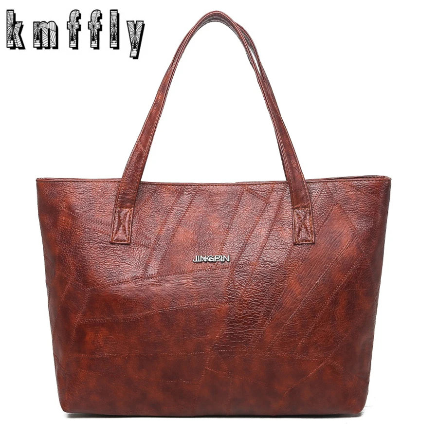 Vintage Women Leather Handbags Female Shoulder Bags Ladies Tote Soft Bag for Women Casual Big Shopping Bag 2019 Sac a Main
Vintage Women Leather Handbags Female Shoulder Bags Ladies Tote Soft Bag for Women Casual Big Shopping Bag 2019 Sac a Main