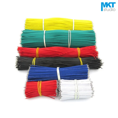 100Pcs AWG22 Colorful Tin Plated 17 Filaments Electronic Wire 30mm 40mm 50mm 60mm
100Pcs AWG22 Colorful Tin Plated 17 Filaments Electronic Wire 30mm 40mm 50mm 60mm