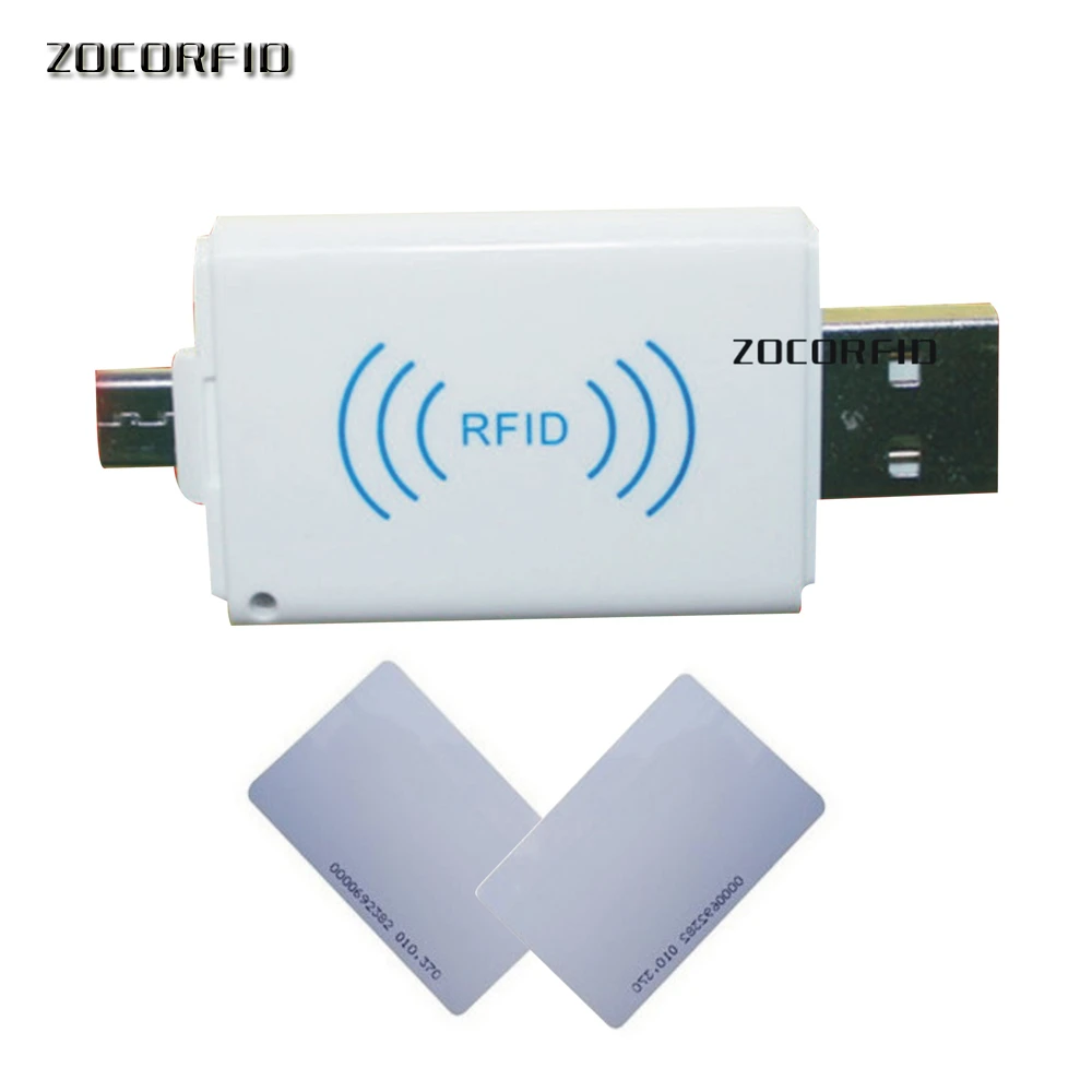 125Khz EM4100 Mini USB RFID Reader for For Android Mobile Phone OTG smaller and faster
125Khz EM4100 Mini USB RFID Reader for For Android Mobile Phone OTG smaller and faster