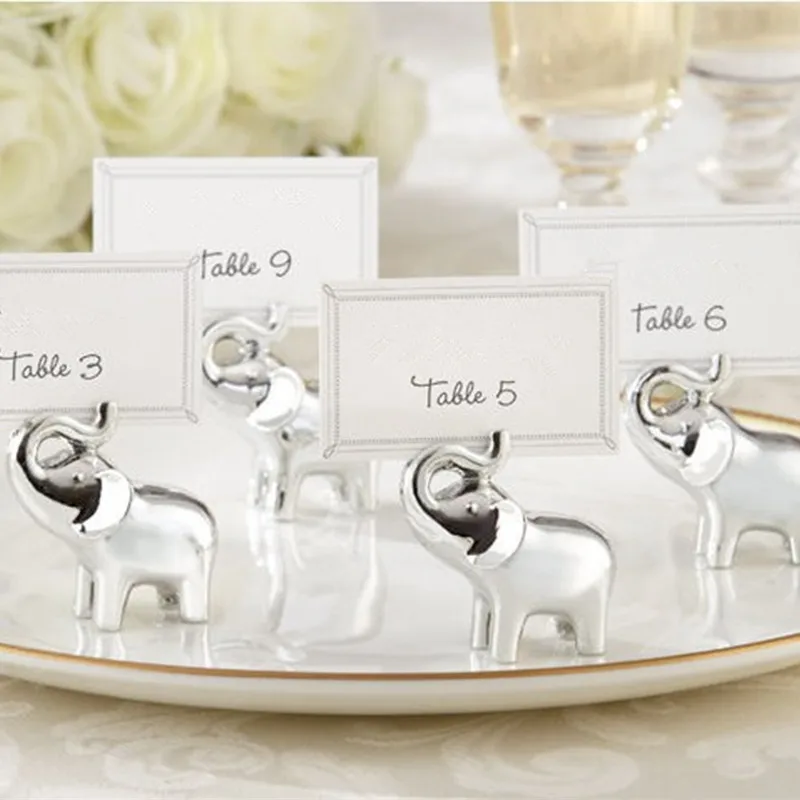Resin Card Holder Table Sign Party Direction For Wedding Birthday Party Creative Table Card Holder Elephant Animal Shape 1 PC
Resin Card Holder Table Sign Party Direction For Wedding Birthday Party Creative Table Card Holder Elephant Animal Shape 1 PC