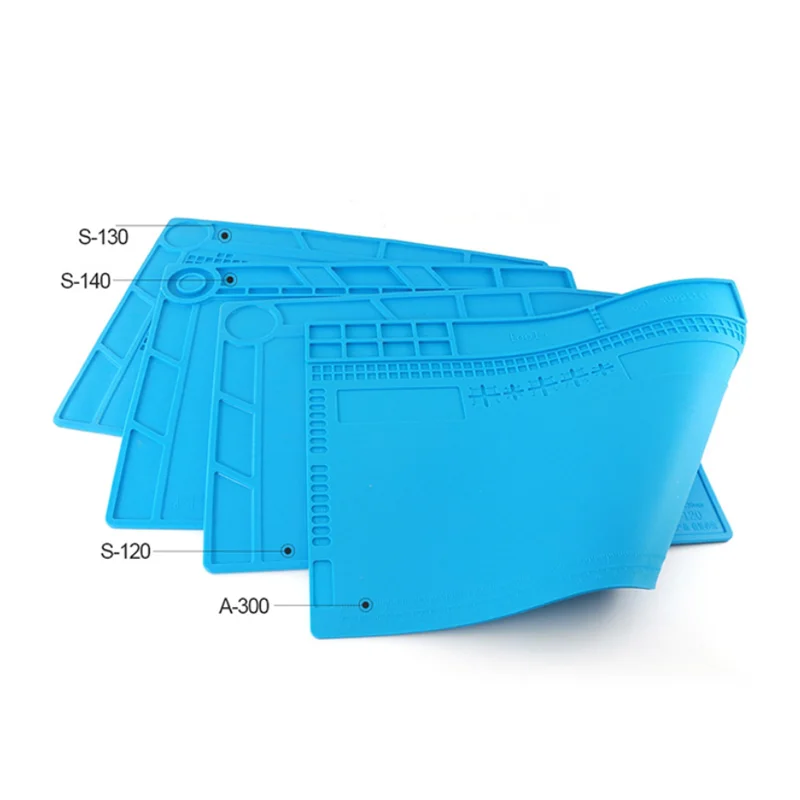 S-120 S-130 S-140 Heat Insulation Silicone Soldering Pad Mat Desk Maintenance Platform For Phone PC Computer Repair Station
S-120 S-130 S-140 Heat Insulation Silicone Soldering Pad Mat Desk Maintenance Platform For Phone PC Computer Repair Station
