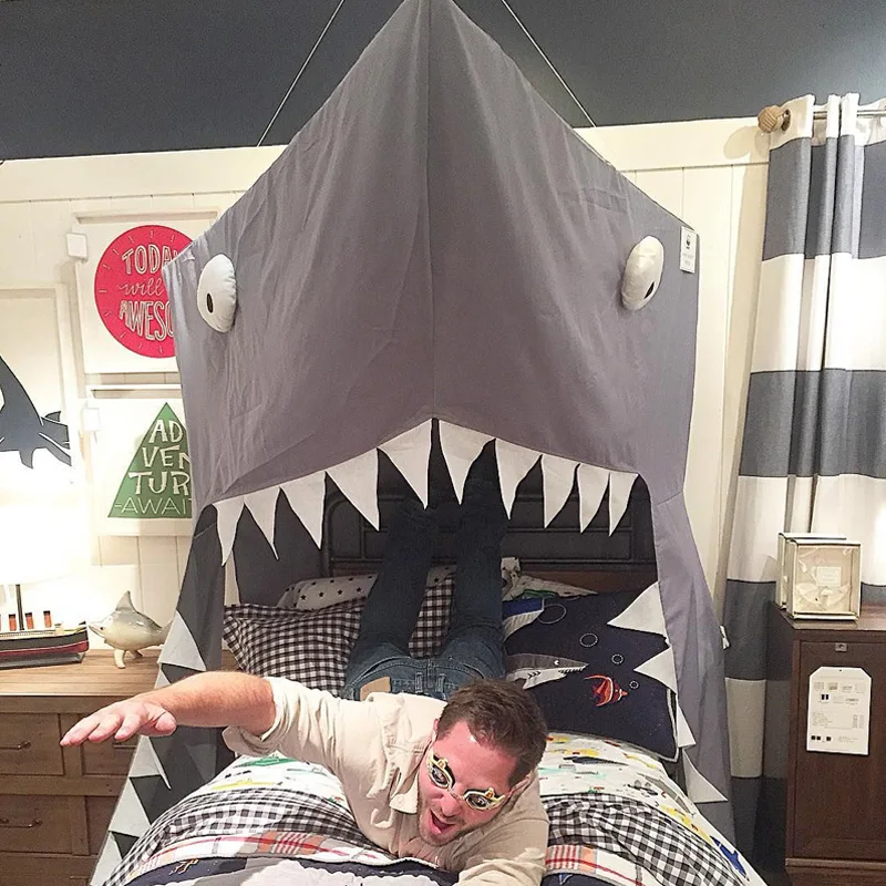 black shark canopy children tent kids toys play tent shark baby hung dome mosquite net decoration bed curtain crib netti A983
black shark canopy children tent kids toys play tent shark baby hung dome mosquite net decoration bed curtain crib netti A983