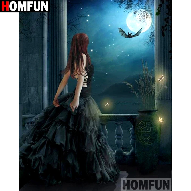 HOMFUN Full Square/Round Drill 5D DIY Diamond Painting "Beauty scenery" Embroidery Cross Stitch 3D Home Decor A10508
HOMFUN Full Square/Round Drill 5D DIY Diamond Painting "Beauty scenery" Embroidery Cross Stitch 3D Home Decor A10508