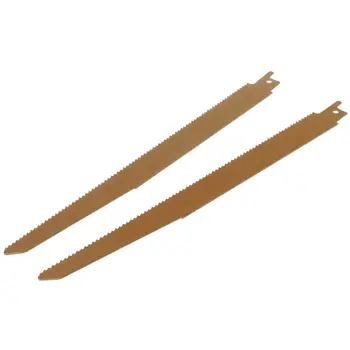 2Pcs/Set Gold Reciprocating Sabre Saw Blades for Cutting Metal Professional S1122HF Blade Tools 649E
2Pcs/Set Gold Reciprocating Sabre Saw Blades for Cutting Metal Professional S1122HF Blade Tools 649E