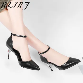 RLINF 2018 New Sexy Fashion Hollow Tip Stiletto Heel Rhinestone Plating High-heeled Leather Size Code 33-43 Shoes
RLINF 2018 New Sexy Fashion Hollow Tip Stiletto Heel Rhinestone Plating High-heeled Leather Size Code 33-43 Shoes