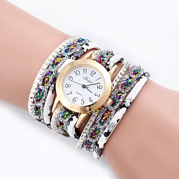 Colorful Bracelet watch Lady Quartz Watches women Fashion Leather Band Women Watch Casual Wrist Watches HOT SALE
Colorful Bracelet watch Lady Quartz Watches women Fashion Leather Band Women Watch Casual Wrist Watches HOT SALE