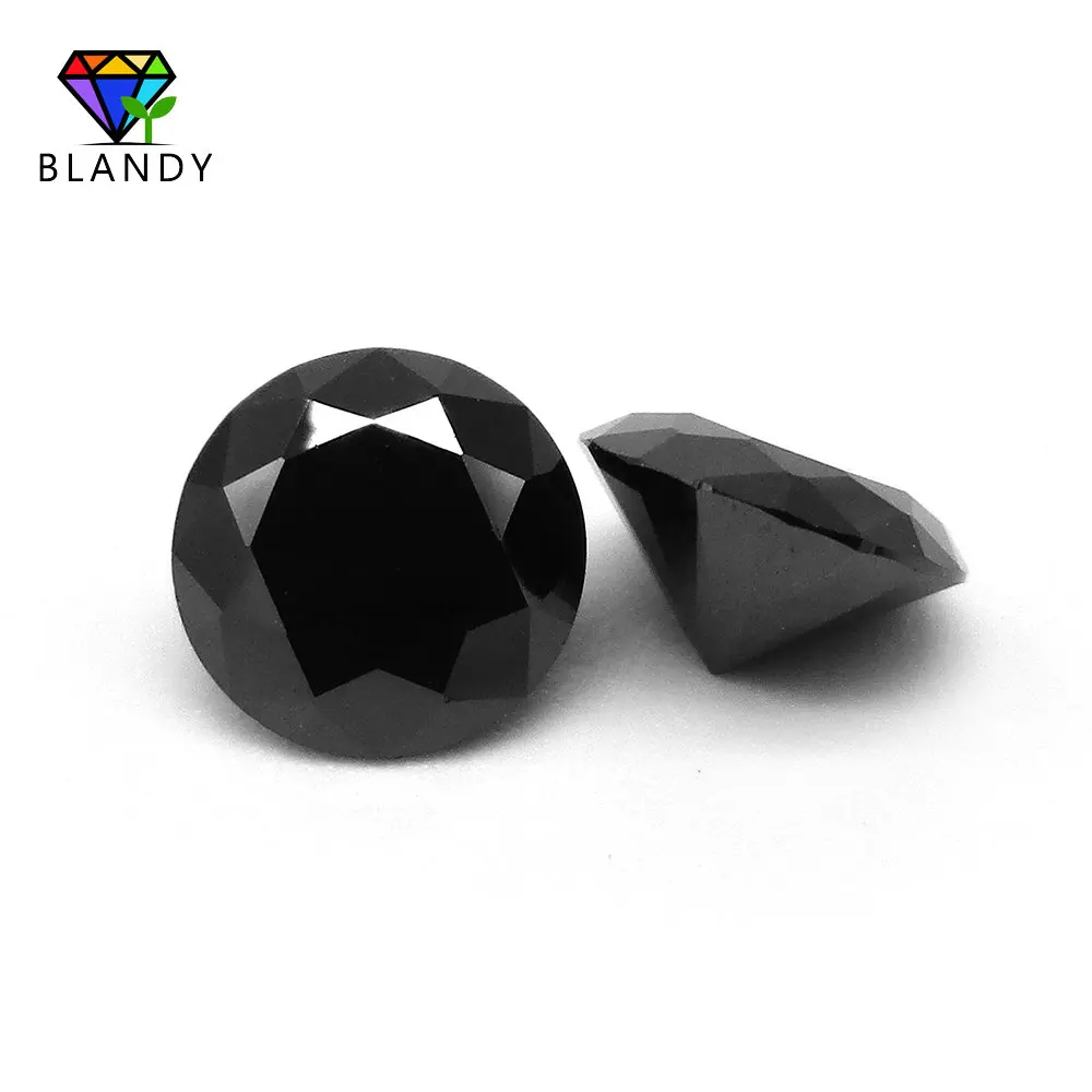5A Quality Loose CZ Stone Hot Sale 1000pcs/lot Grade 0.8~3.0mm Black Cubic Zirconia Round Cut Synthetic Gems For Jewelry
5A Quality Loose CZ Stone Hot Sale 1000pcs/lot Grade 0.8~3.0mm Black Cubic Zirconia Round Cut Synthetic Gems For Jewelry