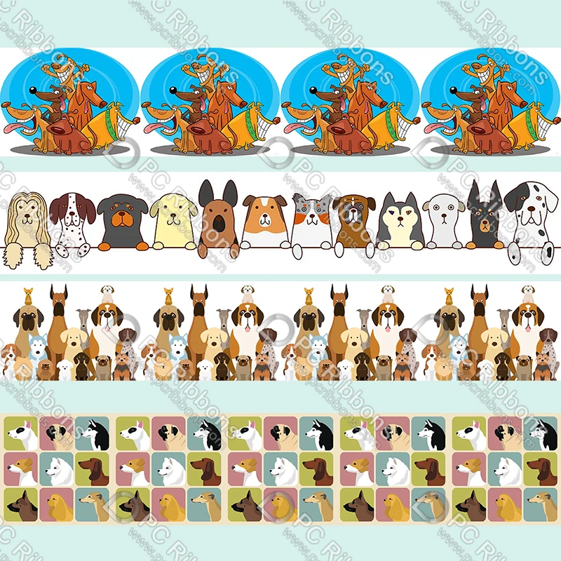 Custom cartoon cute hound printed grosgrain ribbon fold over elastic printing ribbons DIY hair accessories band 50 yards
Custom cartoon cute hound printed grosgrain ribbon fold over elastic printing ribbons DIY hair accessories band 50 yards