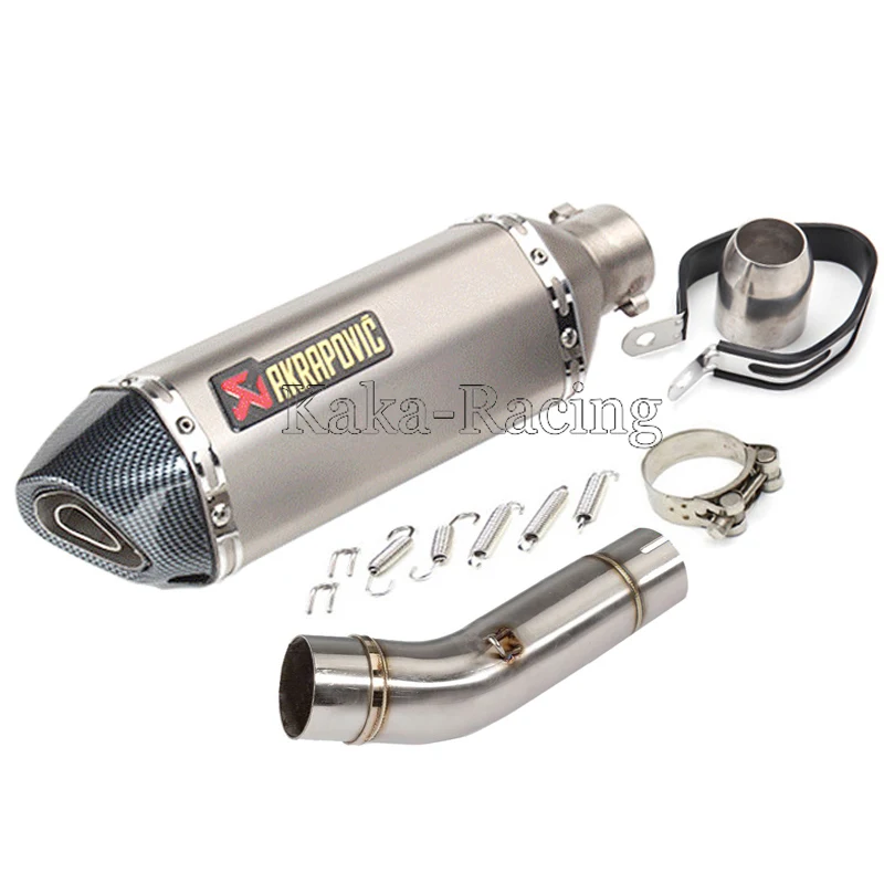 CB 400 Motorcycle Exhaust pipe Connect Middle Link Pipe Akrapovic Exhaust Muffler Escape with DB Killer for Honda CB400 CB400F
CB 400 Motorcycle Exhaust pipe Connect Middle Link Pipe Akrapovic Exhaust Muffler Escape with DB Killer for Honda CB400 CB400F