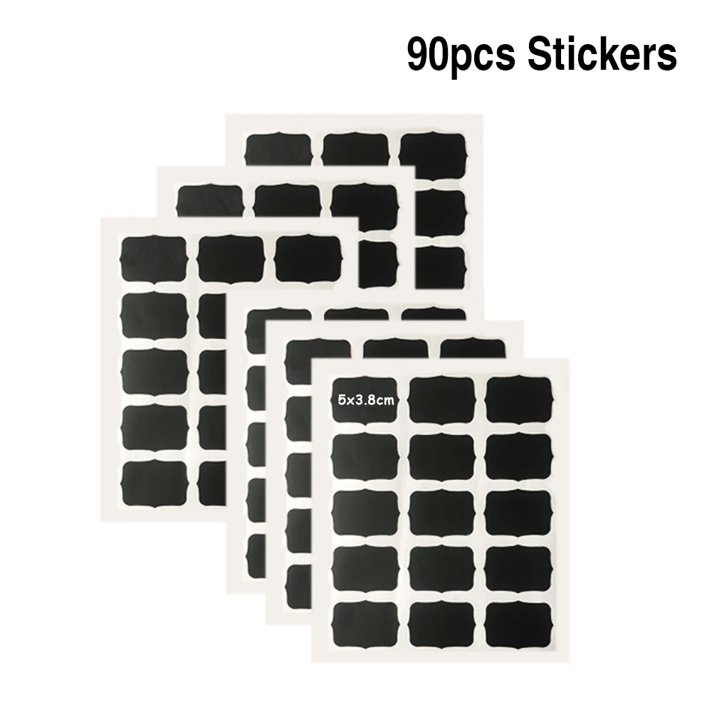 90pcs Kitchen Label Stickers Waterproof Jars Sticker Spice Sticker Organizer Storage Bottles Chalkboard Labels Tag Wall Stickers
90pcs Kitchen Label Stickers Waterproof Jars Sticker Spice Sticker Organizer Storage Bottles Chalkboard Labels Tag Wall Stickers