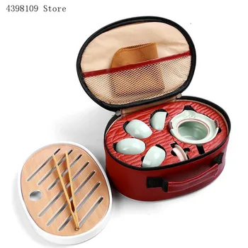 China Chaozhou ceramic tea set simple mini portable travel teapot water storage tray set kung fu tea accessories teapot tea set
China Chaozhou ceramic tea set simple mini portable travel teapot water storage tray set kung fu tea accessories teapot tea set