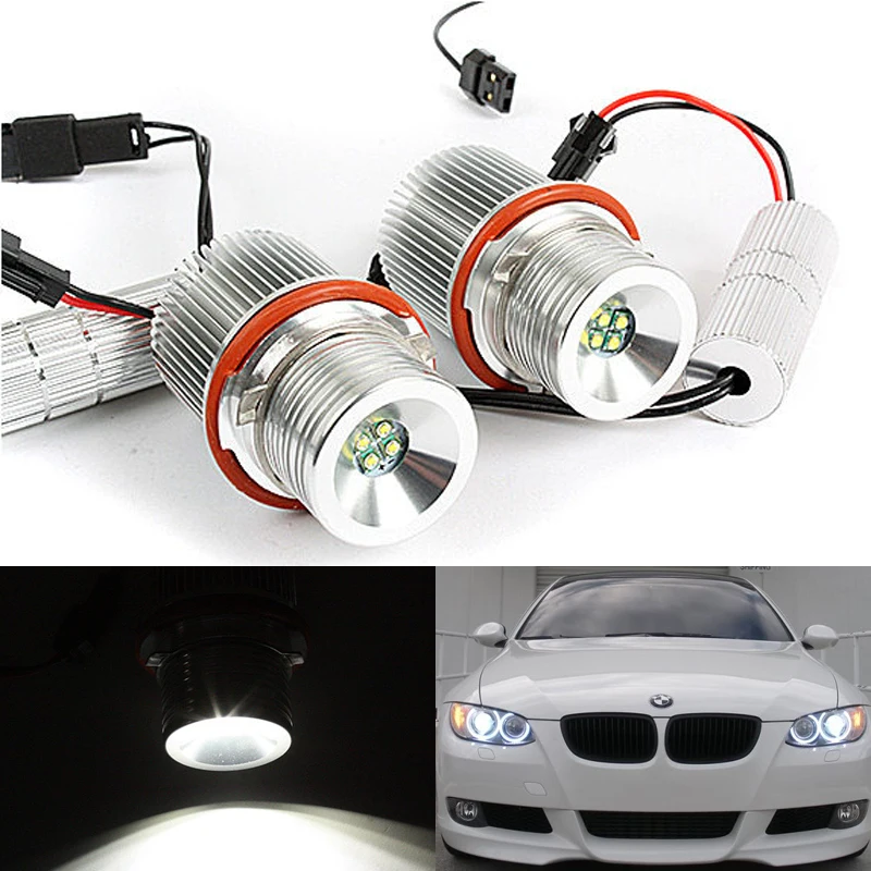 No Error 2X20W Angel Eyes High Power LED Marker Halo Ring Bulbs For BMWE39/E60/E63/E65/E53/E87/E90
No Error 2X20W Angel Eyes High Power LED Marker Halo Ring Bulbs For BMWE39/E60/E63/E65/E53/E87/E90
