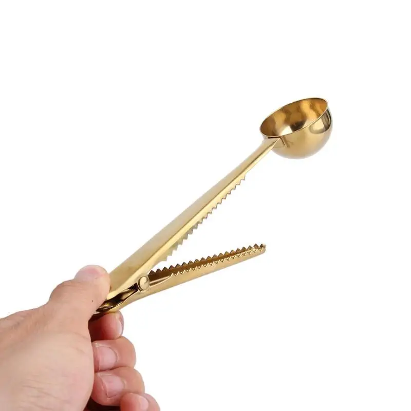 Multifunctional Stainless Steel Coffee Measuring Scoop With Bag Clip Sealing Tea Measuring Spoon Kitchen Tool Accessories
Multifunctional Stainless Steel Coffee Measuring Scoop With Bag Clip Sealing Tea Measuring Spoon Kitchen Tool Accessories