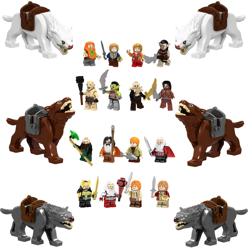 Hot Single Sale Legoingly Rings Figures Wolf Knight Wolf Horse Wolf Elephant Model Bricks Building Blocks Bricks Action Gift Toy
Hot Single Sale Legoingly Rings Figures Wolf Knight Wolf Horse Wolf Elephant Model Bricks Building Blocks Bricks Action Gift Toy
