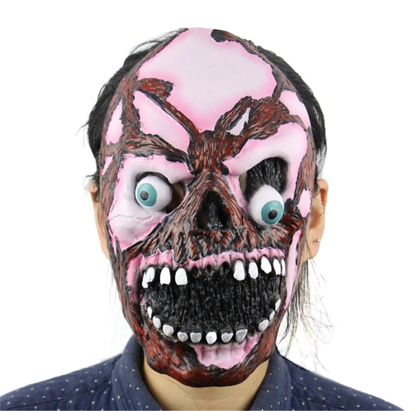 Hooded horror Masks Latex Creepy Halloween gift full mask Scary prop unisex party cosplay supplies
Hooded horror Masks Latex Creepy Halloween gift full mask Scary prop unisex party cosplay supplies