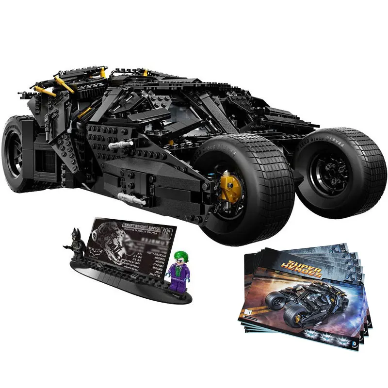 76023 The Tumbler Car Batman Super Heroes Model Building Blocks 1869 Piece Bricks Boys Birthday Gifts Children Toys
76023 The Tumbler Car Batman Super Heroes Model Building Blocks 1869 Piece Bricks Boys Birthday Gifts Children Toys