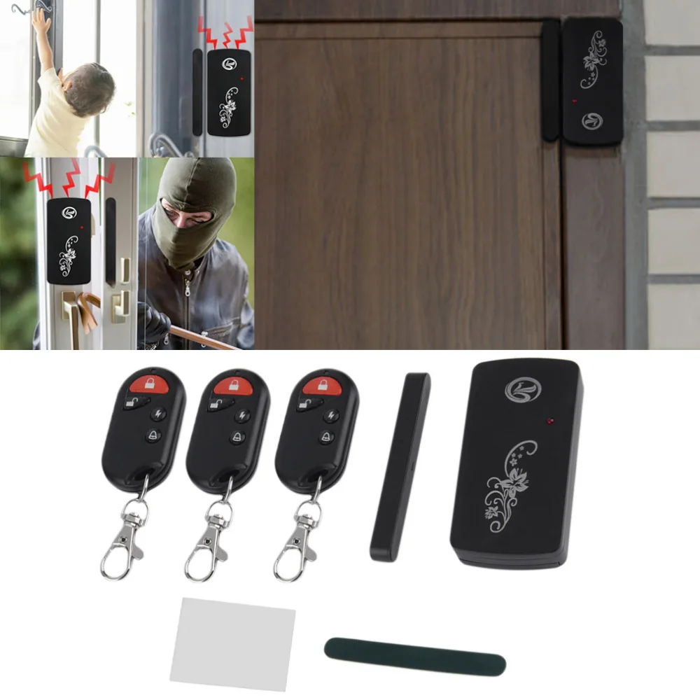 110db Volume Smart Magnetic Sensor Remote Control Wireless Door Window Voice Alarm Home House Entry Burglar Security System
110db Volume Smart Magnetic Sensor Remote Control Wireless Door Window Voice Alarm Home House Entry Burglar Security System