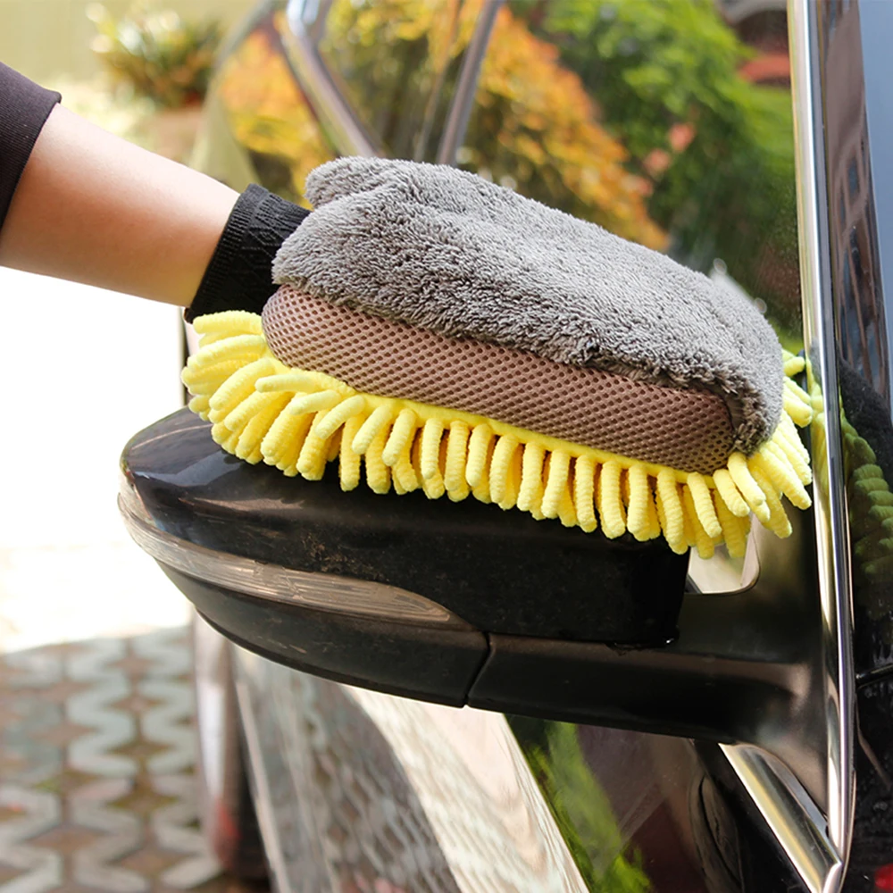 Car Wash Gloves Car-styling Car Cleaning Wax Detailing Brush Microfiber Chenille Auto Care 3 in 1 Multi-function Washing Tools
Car Wash Gloves Car-styling Car Cleaning Wax Detailing Brush Microfiber Chenille Auto Care 3 in 1 Multi-function Washing Tools