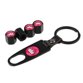 4PCS/Set Caps Car Pink Crown Tires Valve Caps Spanner Anti-lost Car Styling Fit For All Car Models Motorcycle Auto Accessories
4PCS/Set Caps Car Pink Crown Tires Valve Caps Spanner Anti-lost Car Styling Fit For All Car Models Motorcycle Auto Accessories