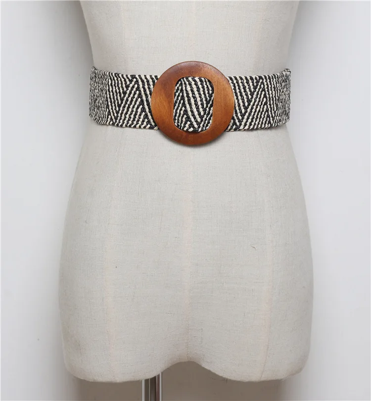 Fashion Cotton Linen Woven Belt Female Wide Dress Belts Bohemian Waistband Wooden Buckle Ladies Jeans Belt Correas De Mujer
Fashion Cotton Linen Woven Belt Female Wide Dress Belts Bohemian Waistband Wooden Buckle Ladies Jeans Belt Correas De Mujer