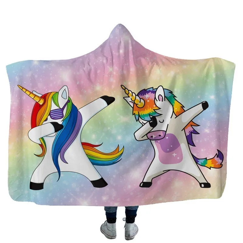 2019 Cartoon Unicorn Plush Hooded Blanket For Adults Kids Watching Reading Winter Warm Wearable Hoodie Throw Blankets 27 Colors
2019 Cartoon Unicorn Plush Hooded Blanket For Adults Kids Watching Reading Winter Warm Wearable Hoodie Throw Blankets 27 Colors