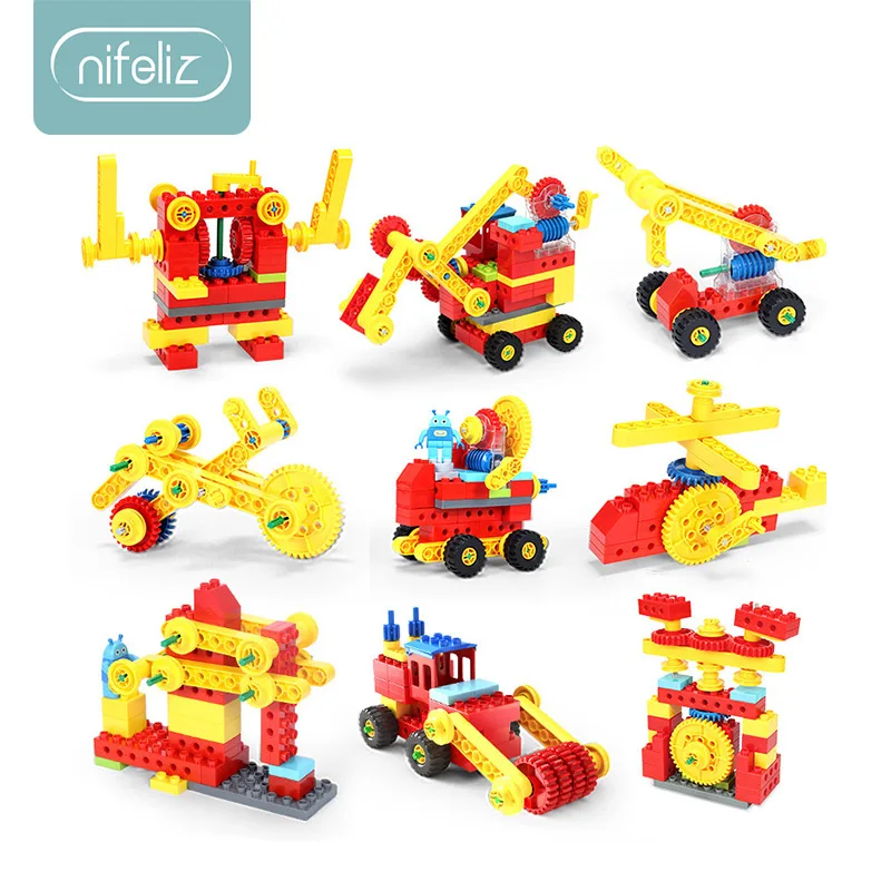 Compatible legoinglys duploed early education power mechanical gear building blocks teaching aids Variety DIY creative Gift
Compatible legoinglys duploed early education power mechanical gear building blocks teaching aids Variety DIY creative Gift