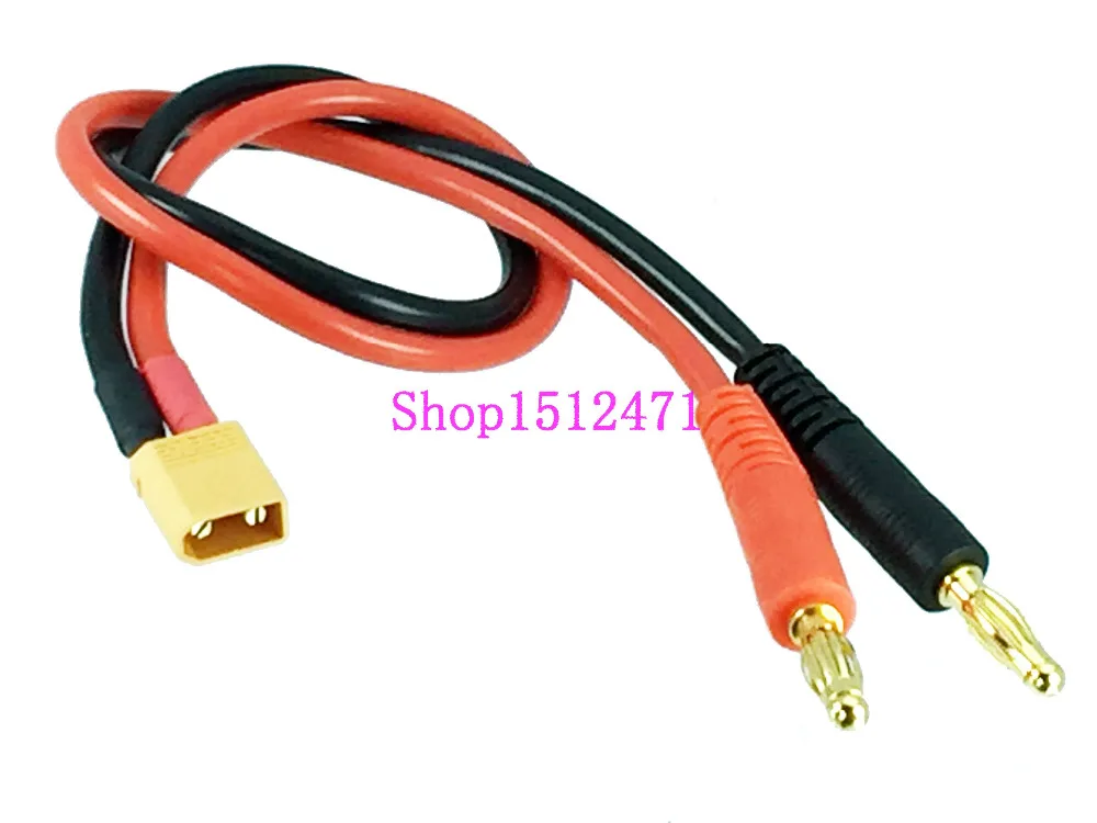 RC Model Plane/Aircraft etc - Charge Cable Lead w/ Male XT30 4mm Banana plug 
RC Model Plane/Aircraft etc - Charge Cable Lead w/ Male XT30 4mm Banana plug