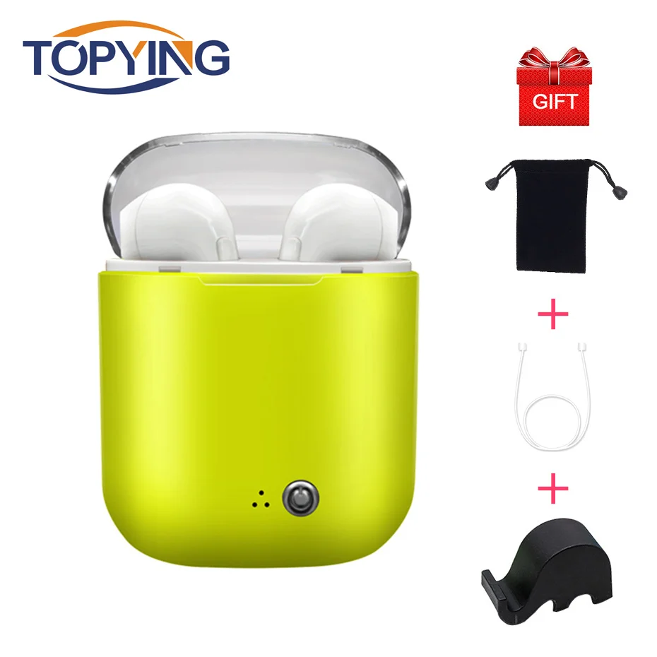 Sweatproof Stereo Music Bluetooth Headset with Charging Box I7s TWS Mini Wireless Earbuds Earphones for IPhone Android IOS
Sweatproof Stereo Music Bluetooth Headset with Charging Box I7s TWS Mini Wireless Earbuds Earphones for IPhone Android IOS