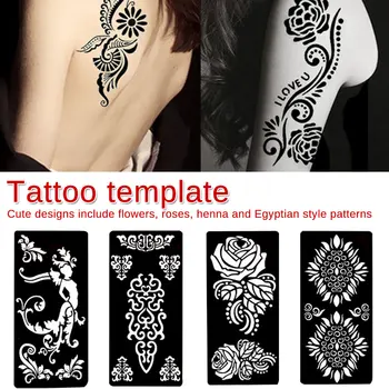 1pcs Small Airbrush Tattoo Stencils For Women Kids Drawing Template Henna Tattoo Stencil For Paiting Glitter Tattoos
1pcs Small Airbrush Tattoo Stencils For Women Kids Drawing Template Henna Tattoo Stencil For Paiting Glitter Tattoos