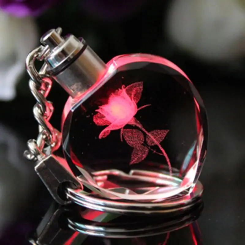Car Key Chain Peach Heart Crystal Keychain Couples Party Gifts Colorful Flashing Led Lights Car Interior Decoration
Car Key Chain Peach Heart Crystal Keychain Couples Party Gifts Colorful Flashing Led Lights Car Interior Decoration