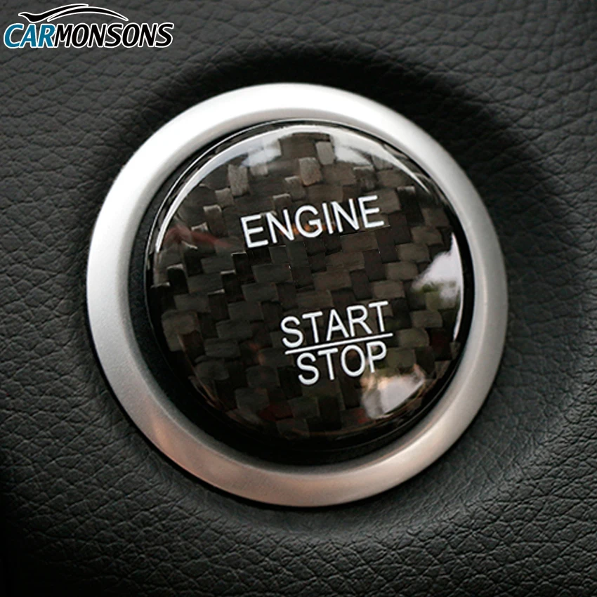 Carmonsons Carbon Fiber Engine Start Stop Button Cover Sticker for Infiniti QX30 Q30 Q30S Accessories Car Styling
Carmonsons Carbon Fiber Engine Start Stop Button Cover Sticker for Infiniti QX30 Q30 Q30S Accessories Car Styling