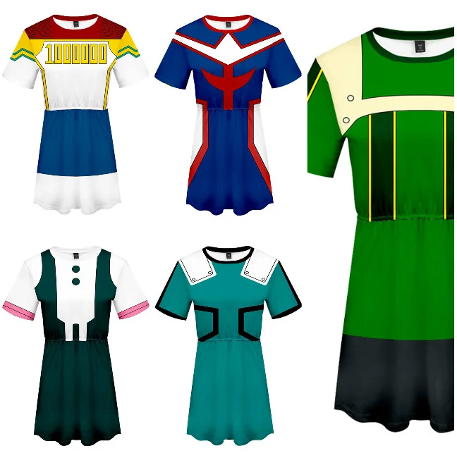 Boku no My Hero Academia Cosplay Izuku Midoriya Costume OCHACO URARAKA Dress Asui Tsuyu Dress Todoroki Shoto Cosplay Costume
Boku no My Hero Academia Cosplay Izuku Midoriya Costume OCHACO URARAKA Dress Asui Tsuyu Dress Todoroki Shoto Cosplay Costume