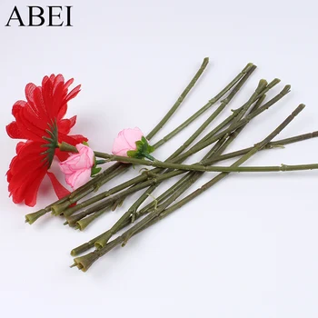 10pcs/lot Artificial Plastic flower Branch DIY floral arrangement Green Rose Stem for Wedding Home Decoration
10pcs/lot Artificial Plastic flower Branch DIY floral arrangement Green Rose Stem for Wedding Home Decoration