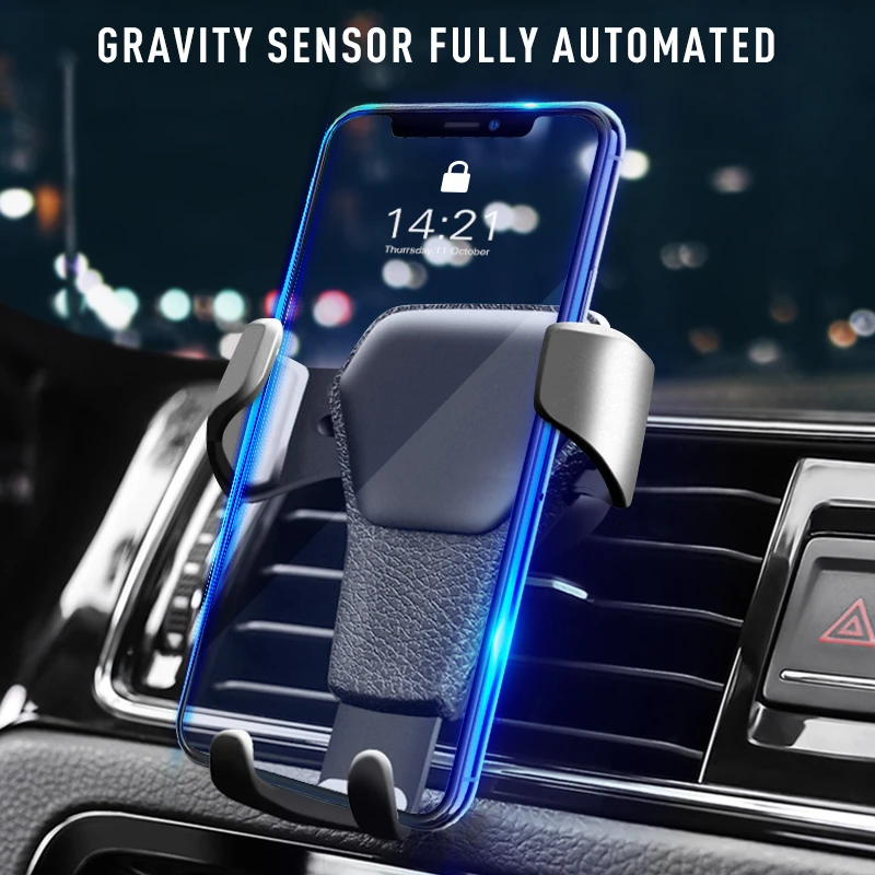 2019 Protable Anti-skid Anti-fall Anti-mobile Phone Scratching Car Air Outlet Gravity Mobile Phone Bracket for Car Phone Holder
2019 Protable Anti-skid Anti-fall Anti-mobile Phone Scratching Car Air Outlet Gravity Mobile Phone Bracket for Car Phone Holder