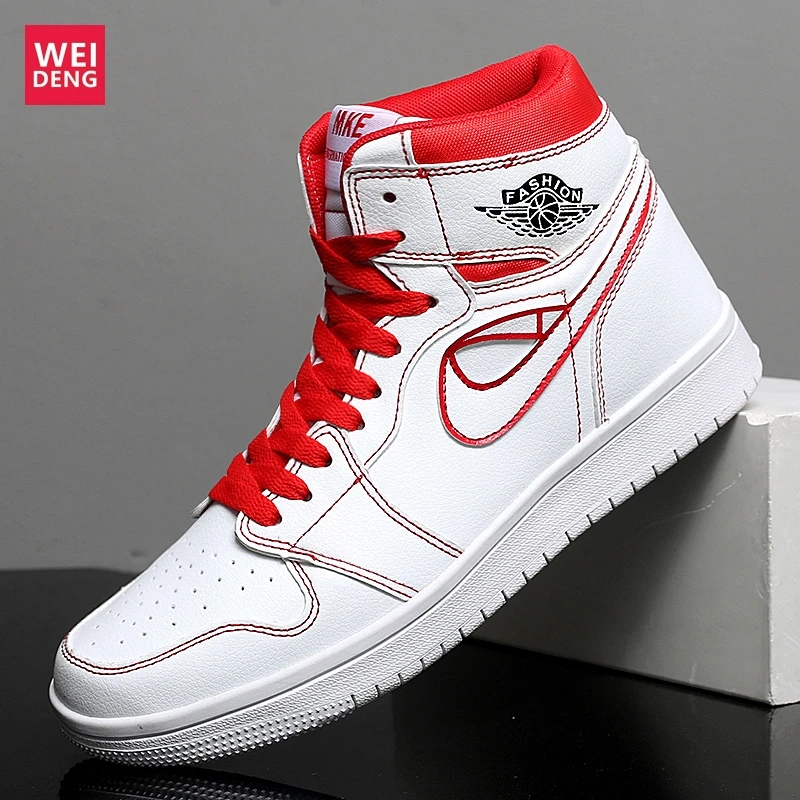 WeiDeng Men Women PU Leather High Boot Leisure New Arrival Casual Lace Up Walking Non Slip Light Tenis Best Shoes Size 36-45
WeiDeng Men Women PU Leather High Boot Leisure New Arrival Casual Lace Up Walking Non Slip Light Tenis Best Shoes Size 36-45
