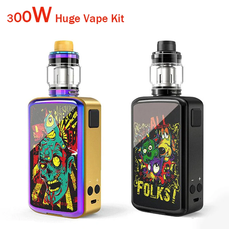 New SUB TWO 300W TC Box MOD Kit E Cigarettes 5ML Tank 1.3 Inch LED Display Screen 300W Huge vape Output Power Two 18650 Battery
New SUB TWO 300W TC Box MOD Kit E Cigarettes 5ML Tank 1.3 Inch LED Display Screen 300W Huge vape Output Power Two 18650 Battery