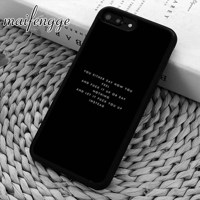 maifengge Black Aesthetic Minimal Quotes phone Case cover For iPhone 5 6s 7 8 plus 11 pro X XR XS max Samsung S7 edge S8 S9 S10
maifengge Black Aesthetic Minimal Quotes phone Case cover For iPhone 5 6s 7 8 plus 11 pro X XR XS max Samsung S7 edge S8 S9 S10