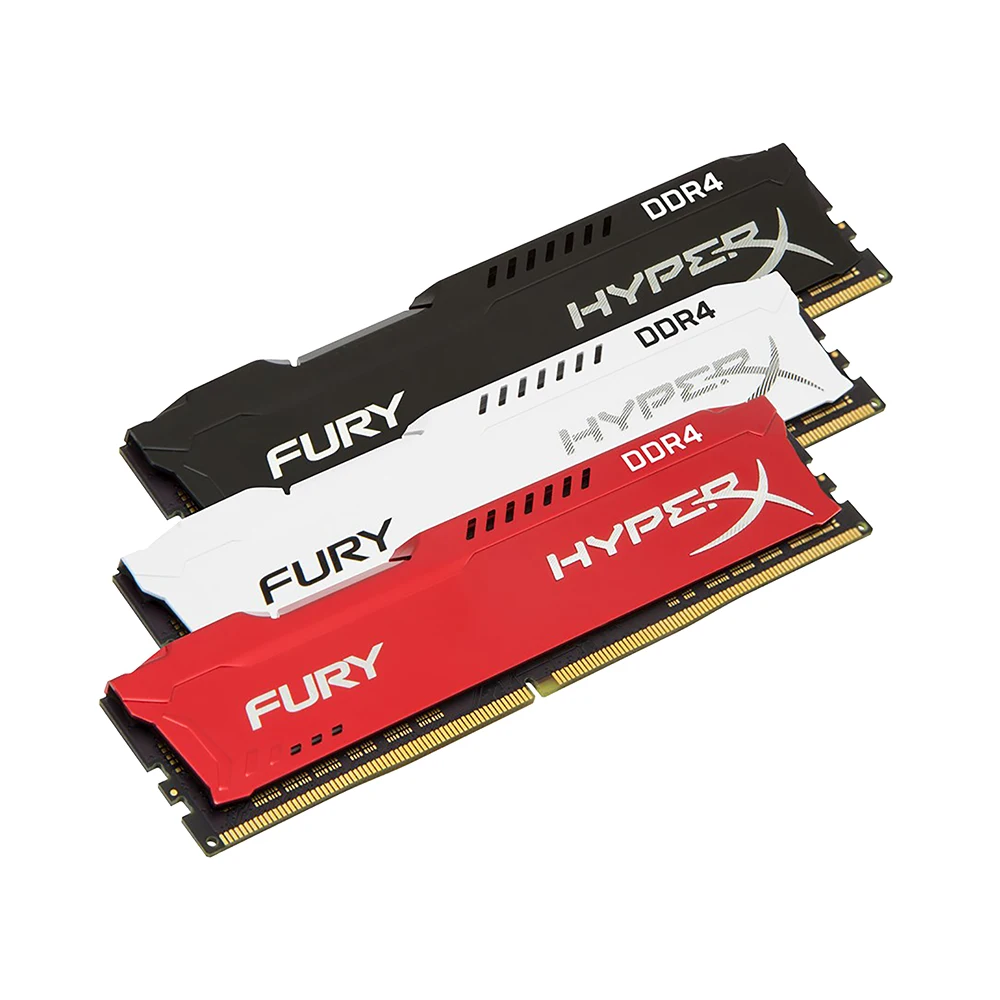 HyperX FURY Memory Black 16GB DDR4 2133MHz Kit, 16 GB, 2 x 8 GB, DDR4, 2133 MHz, 288-pin DIMM, Negro 
HyperX FURY Memory Black 16GB DDR4 2133MHz Kit, 16 GB, 2 x 8 GB, DDR4, 2133 MHz, 288-pin DIMM, Negro
