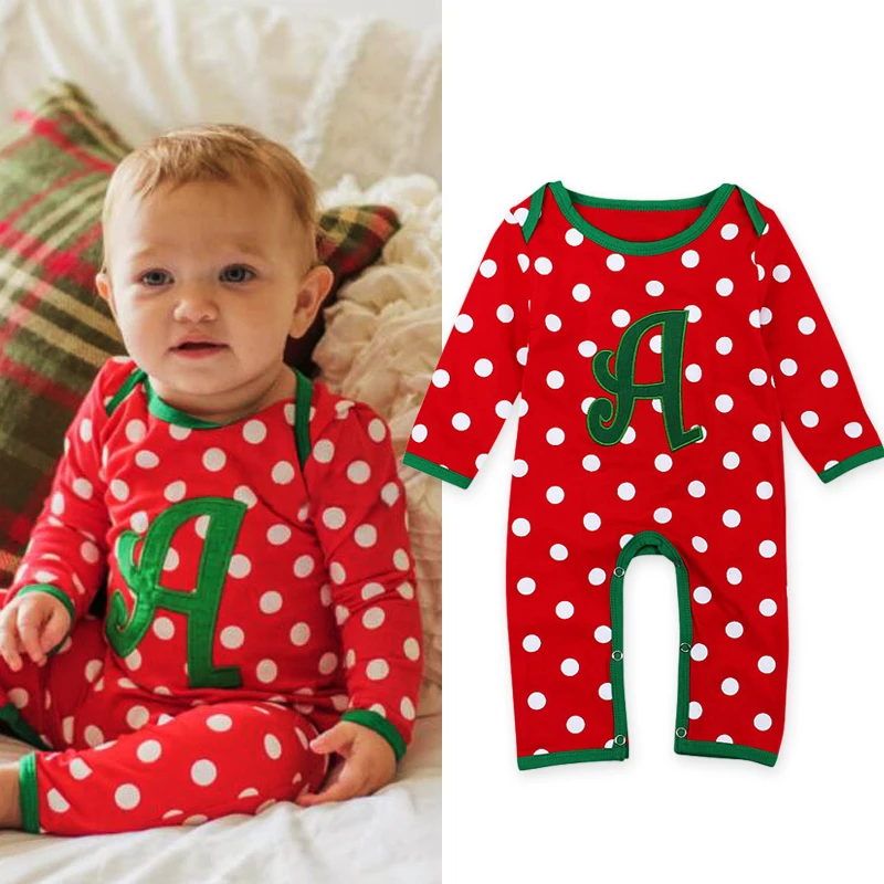 Christmas Costume 2017 Spring Autumn Clothing Cotton Polka Dot Red Romper Overalls For Newborn Baby Girl Climbing clothes
Christmas Costume 2017 Spring Autumn Clothing Cotton Polka Dot Red Romper Overalls For Newborn Baby Girl Climbing clothes