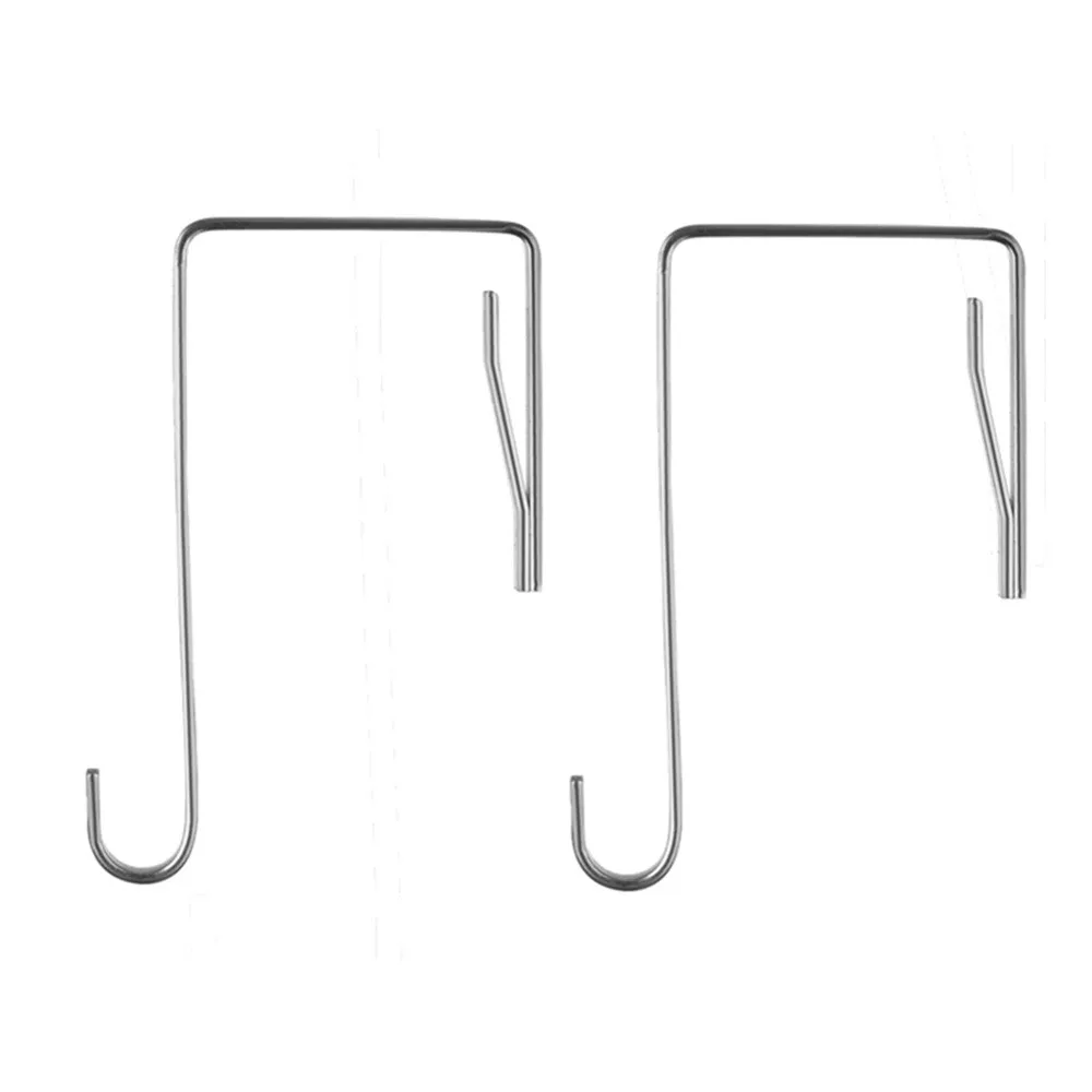 Door Hook 2Pcs Stainless Steel Over The Door Hook Storage Hanger Flower Basket Holder Porta Chaves Parede #ZH
Door Hook 2Pcs Stainless Steel Over The Door Hook Storage Hanger Flower Basket Holder Porta Chaves Parede #ZH