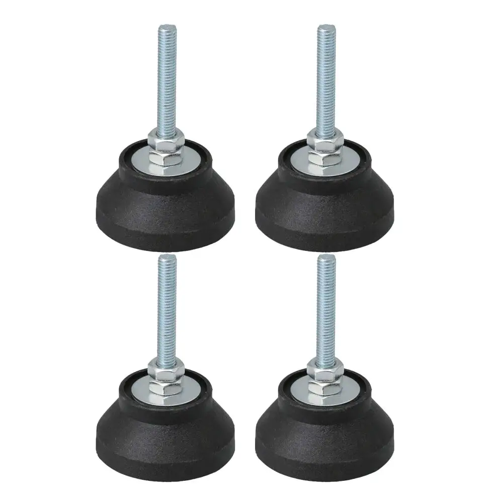 Adjustable Fixed Threaded Pole Leveling Foot Leg Leveler 60mm Base Dia M8x50mm for Table to Adjust Height Pack of 4
Adjustable Fixed Threaded Pole Leveling Foot Leg Leveler 60mm Base Dia M8x50mm for Table to Adjust Height Pack of 4