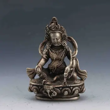 COLLECTIBLE CHINESE SILVER COPPER HANDWORK TIBETAN BUDDHISM STATUE
COLLECTIBLE CHINESE SILVER COPPER HANDWORK TIBETAN BUDDHISM STATUE
