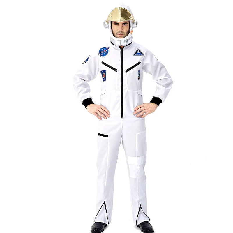 Carnival halloween costumes for men adult Astronaut Cosplay Costume With Helmet spacesuit space Party Fancy Cosplay suit
Carnival halloween costumes for men adult Astronaut Cosplay Costume With Helmet spacesuit space Party Fancy Cosplay suit