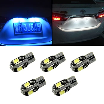 50pcs T10 8SMD 5630 5730 chip Canbus Error Free Parking Car LED License Plate Light Side Light Door Light Reading Light
50pcs T10 8SMD 5630 5730 chip Canbus Error Free Parking Car LED License Plate Light Side Light Door Light Reading Light