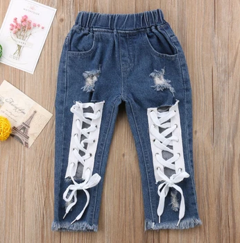 Toddler Kids Baby Boy Girls Pants Jeans Bandage Denim Jeans Girl Blue Lace Up 1-6T
Toddler Kids Baby Boy Girls Pants Jeans Bandage Denim Jeans Girl Blue Lace Up 1-6T
