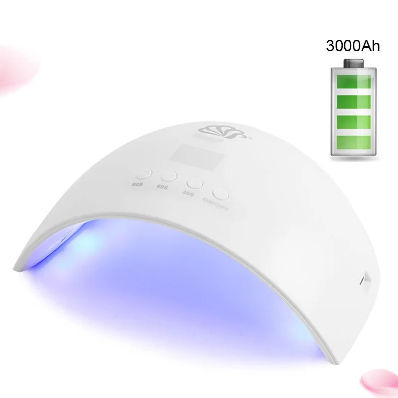 Built-in Rechargeable Battery UV Nail Lamp Wireless Nail Dryer 36W Nails Polish UV Curing Light LED Lamp
Built-in Rechargeable Battery UV Nail Lamp Wireless Nail Dryer 36W Nails Polish UV Curing Light LED Lamp