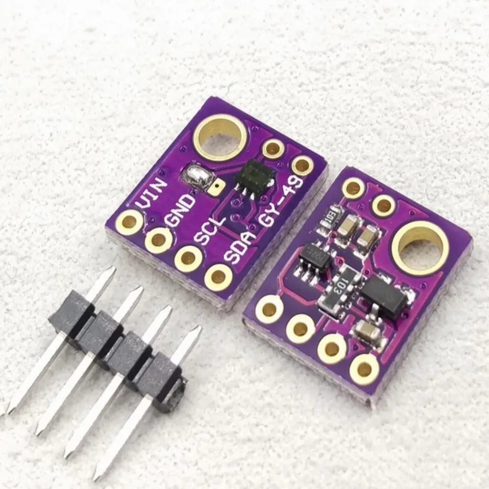 GY-49-MAX44009 number Illuminance Light intensity sensor module I2c interface High precision
GY-49-MAX44009 number Illuminance Light intensity sensor module I2c interface High precision