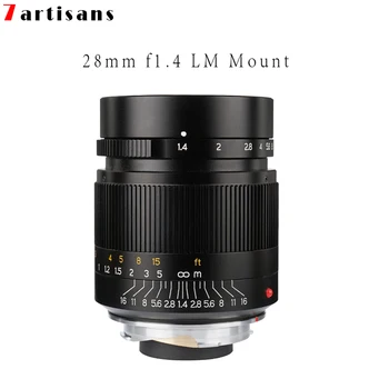 

Lens for Canon 7artisans 28mm F1.4 Large Aperture paraxial M-mount Lens for Leica Cameras M-M M240 M3 M5 M6 M7 M8 M9 M9P M10